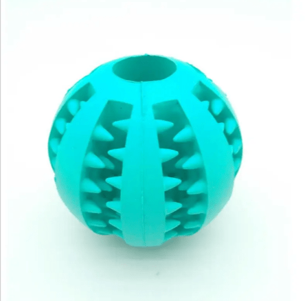 Interactive Rubber Slow Feeder Dog Ball - H3NRY’S WORLD