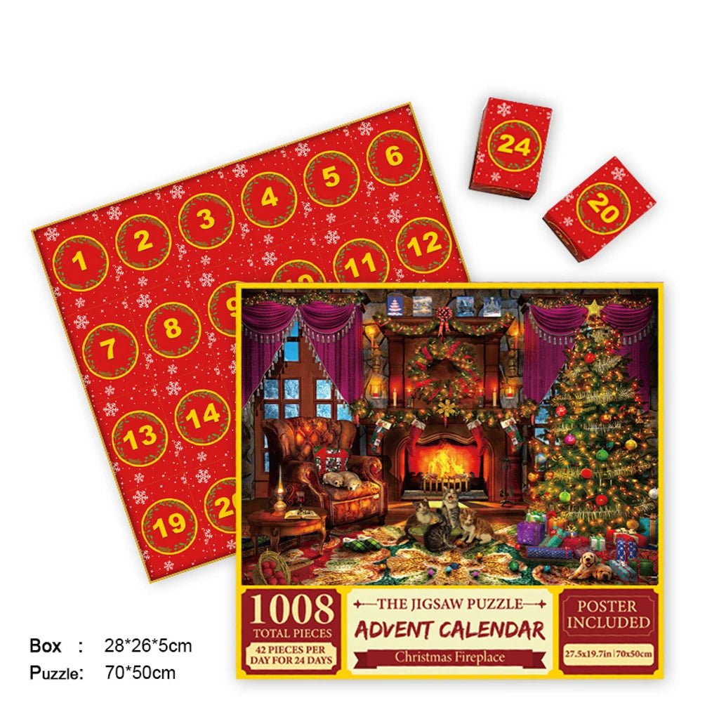 Merry Jigsaw Advent Calendar Puzzle - H3NRY’S WORLD
