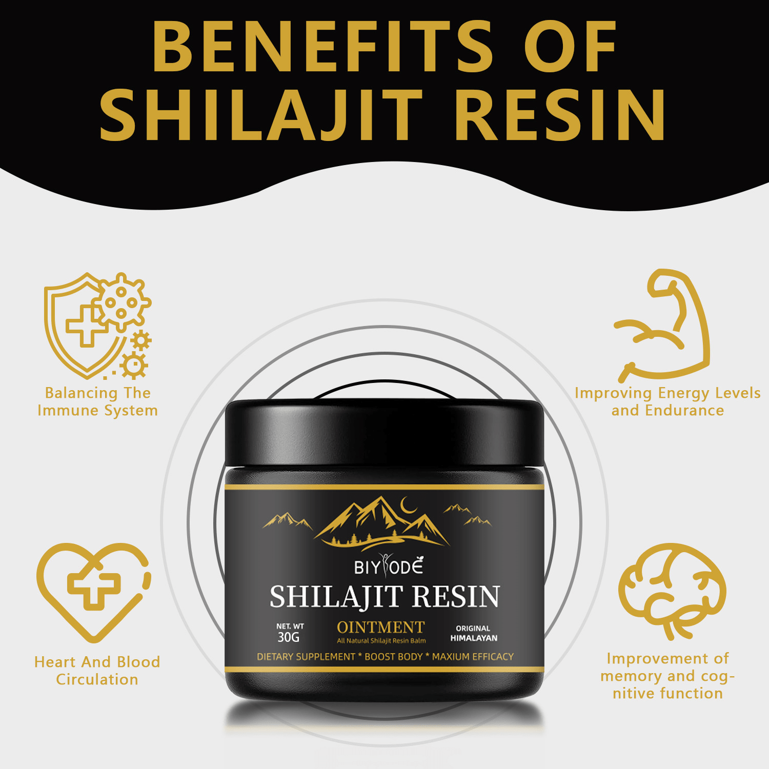 30g Natural Pure Shilajit Resin - H3NRY’S WORLD