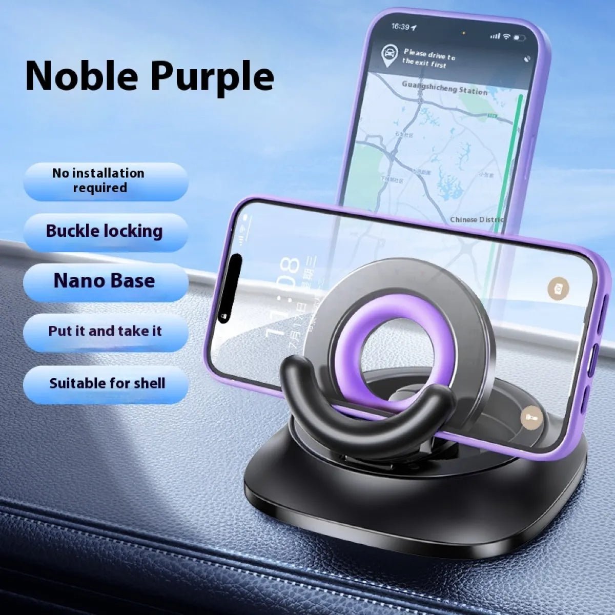 Adjustable Car Mount Magnetic Phone Holder - H3NRY’S WORLD