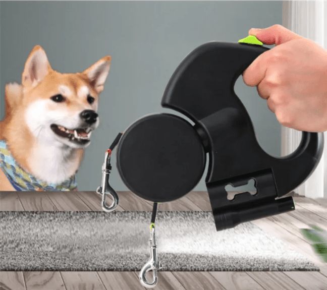 Auto Double Dog Leash - H3NRY’S WORLD