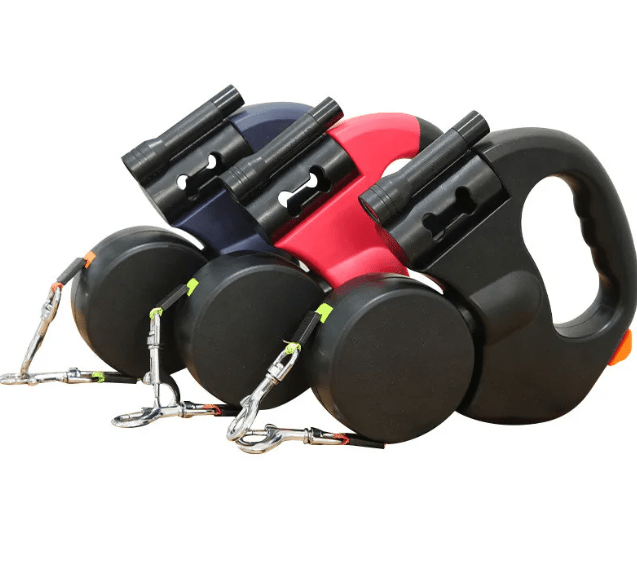 Auto Double Dog Leash - H3NRY’S WORLD