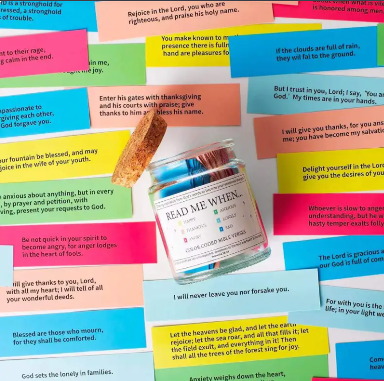 Bible Verses In A Jar - H3NRY’S WORLD