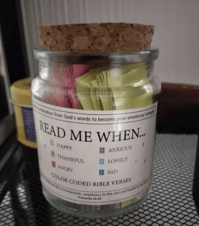 Bible Verses In A Jar - H3NRY’S WORLD