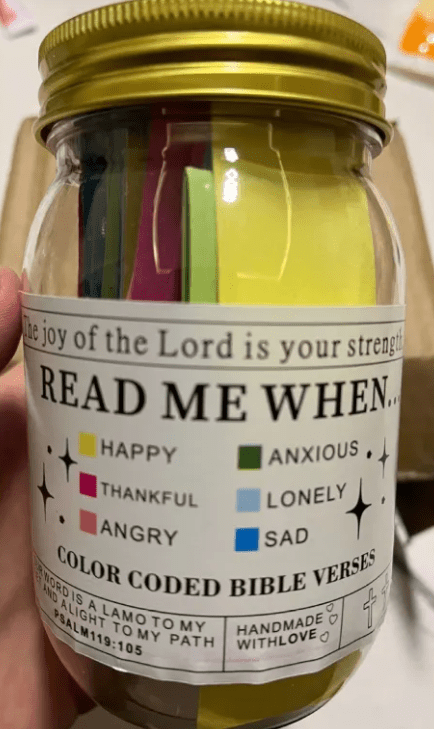 Bible Verses In A Jar - H3NRY’S WORLD
