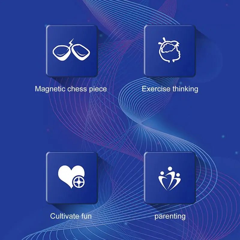 Chess Board Game Magnetic Effect - H3NRY’S WORLD