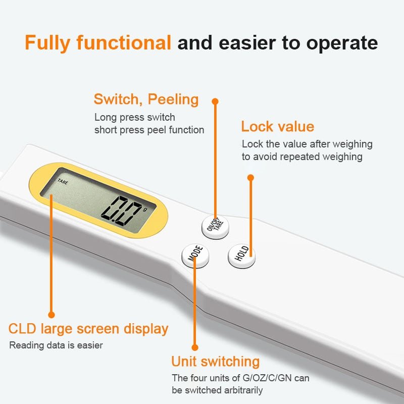 Digital Measuring Spoon Scale Mini - H3NRY’S WORLD