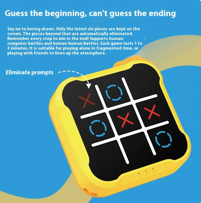 Educational Tic - Tac - Toe Toy for Kids - H3NRY’S WORLD