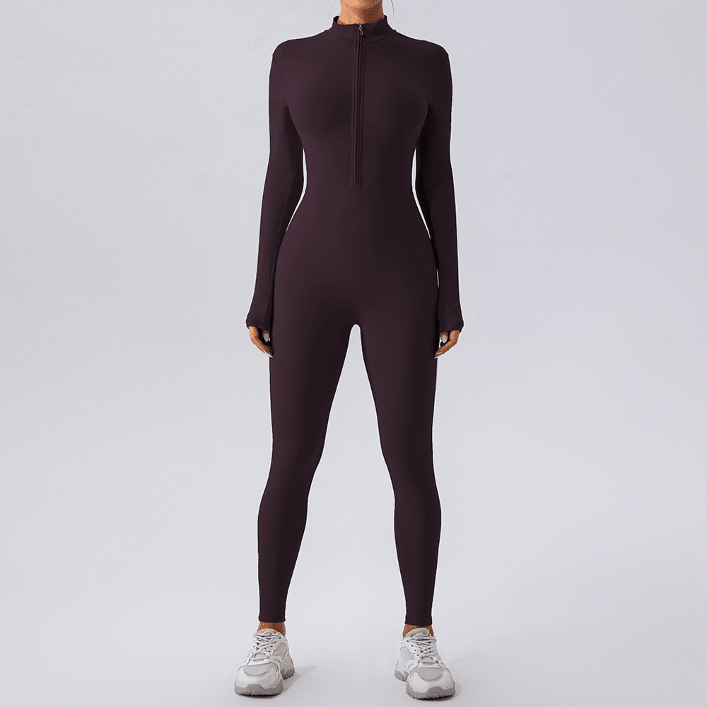 Fleece - Lined Yoga Jumpsuit - H3NRY’S WORLD