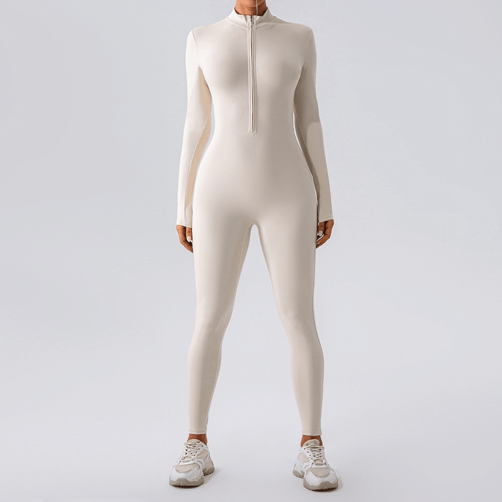 Fleece - Lined Yoga Jumpsuit - H3NRY’S WORLD