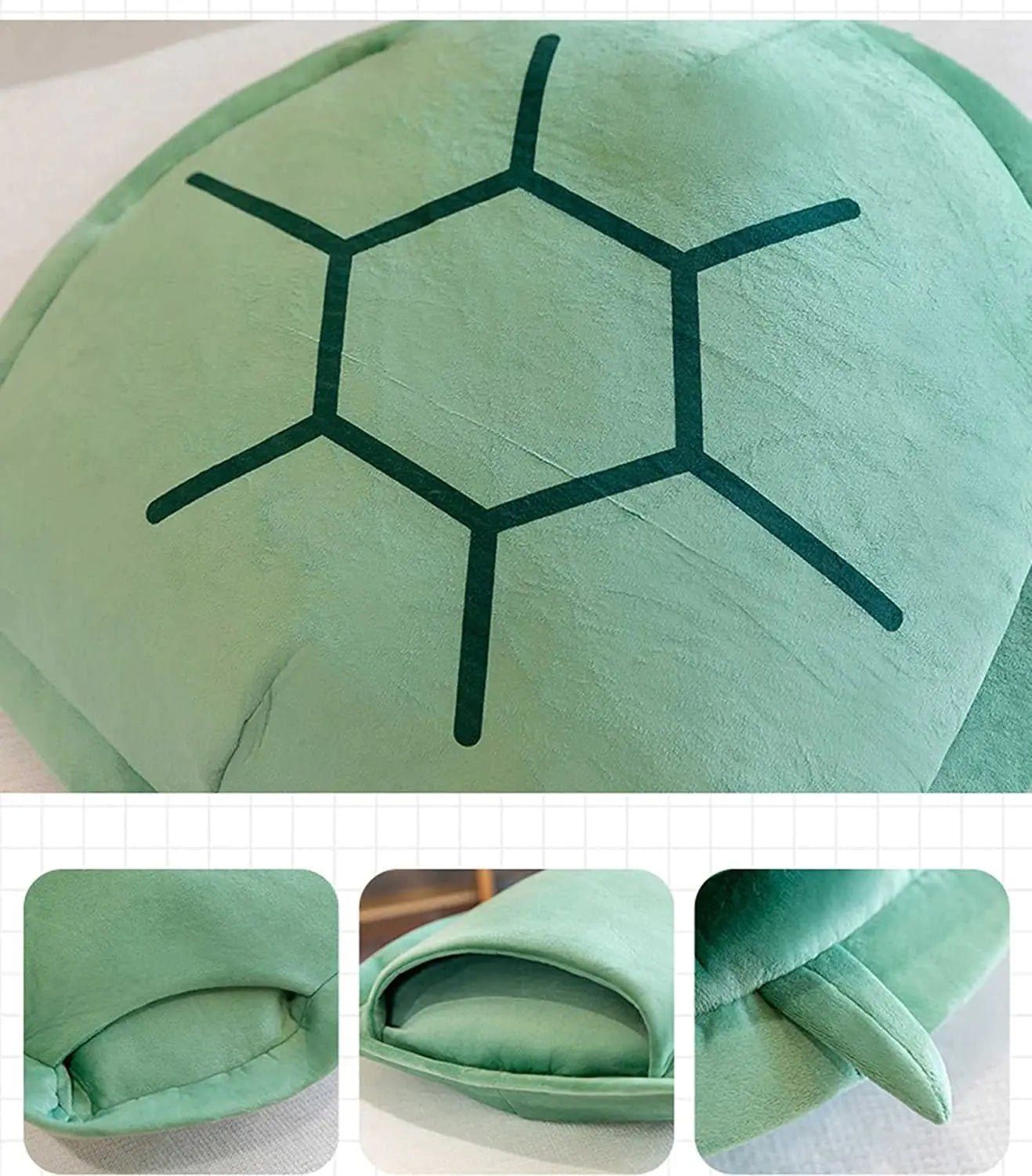 Green Wearable Turtle Shell Pillows - H3NRY’S WORLD