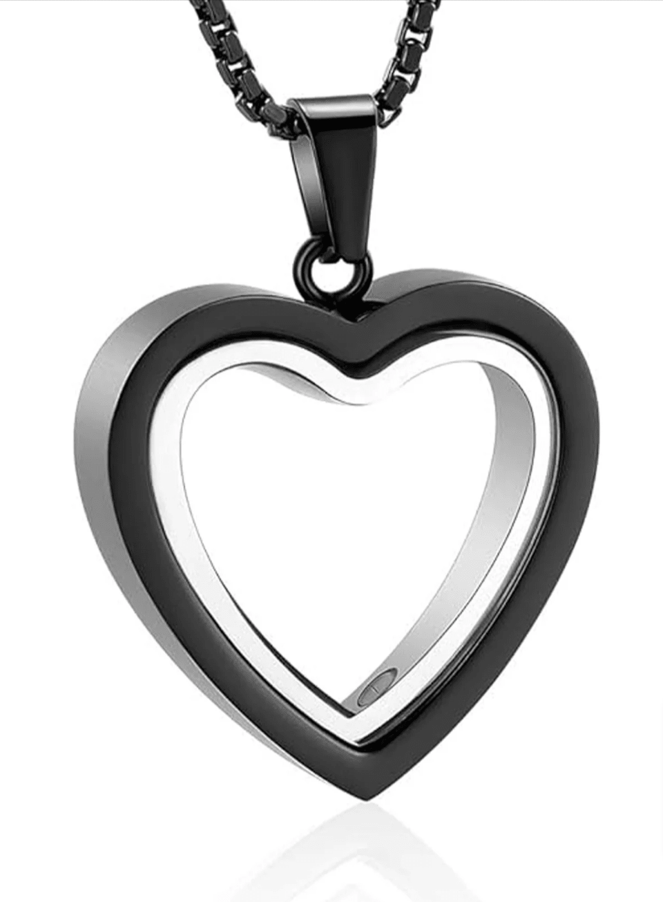 Heartfelt Remembrance: Stainless Steel Heart - Shaped Cremation Pendant - H3NRY’S WORLD