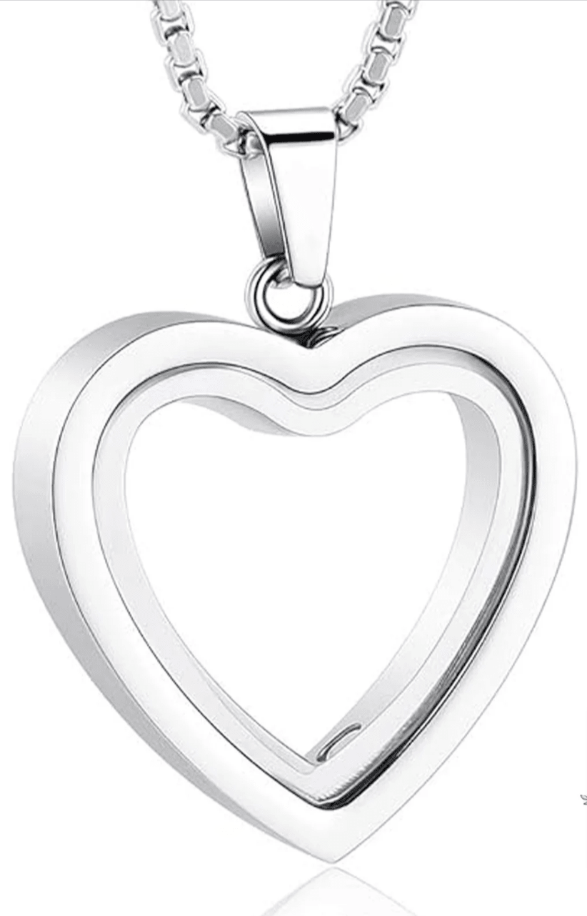 Heartfelt Remembrance: Stainless Steel Heart - Shaped Cremation Pendant - H3NRY’S WORLD