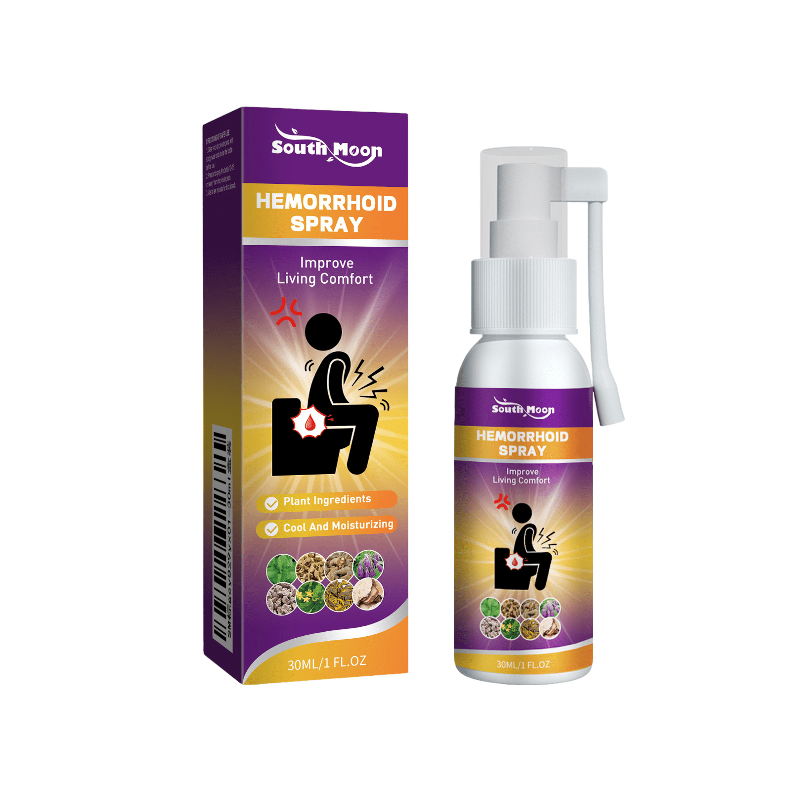 Herbal Hemorrhoid Relief Spray - H3NRY’S WORLD