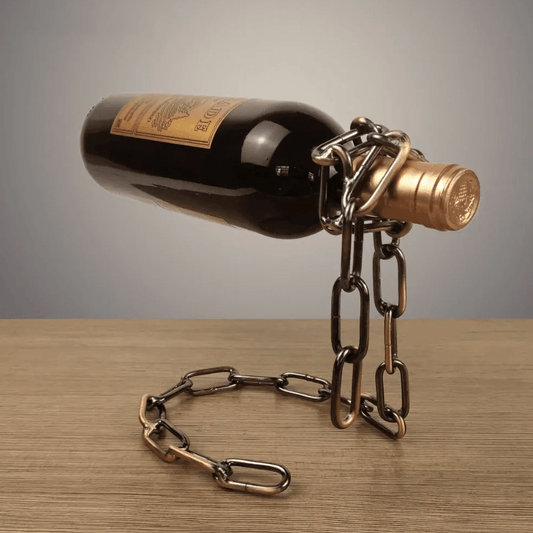 Magic Iron Chain Wine Bottle Holder - H3NRY’S WORLD