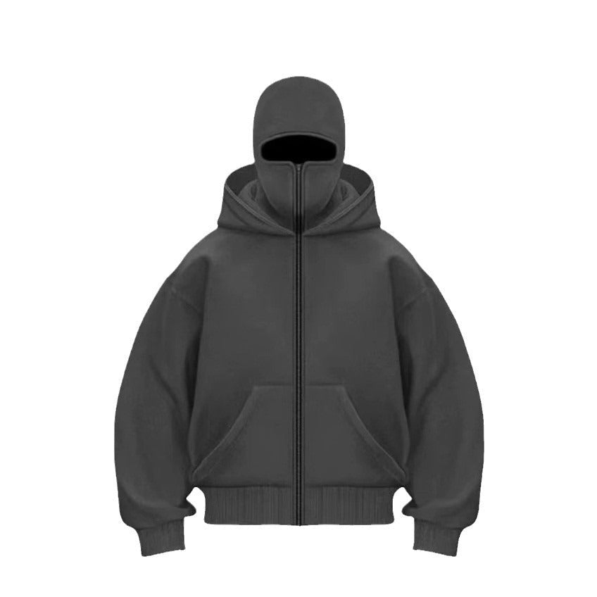 Men's Hooded Zip - Up Baseball Jacket - H3NRY’S WORLD
