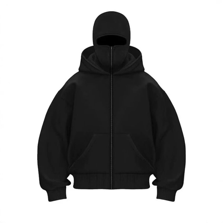 Men's Hooded Zip - Up Baseball Jacket - H3NRY’S WORLD