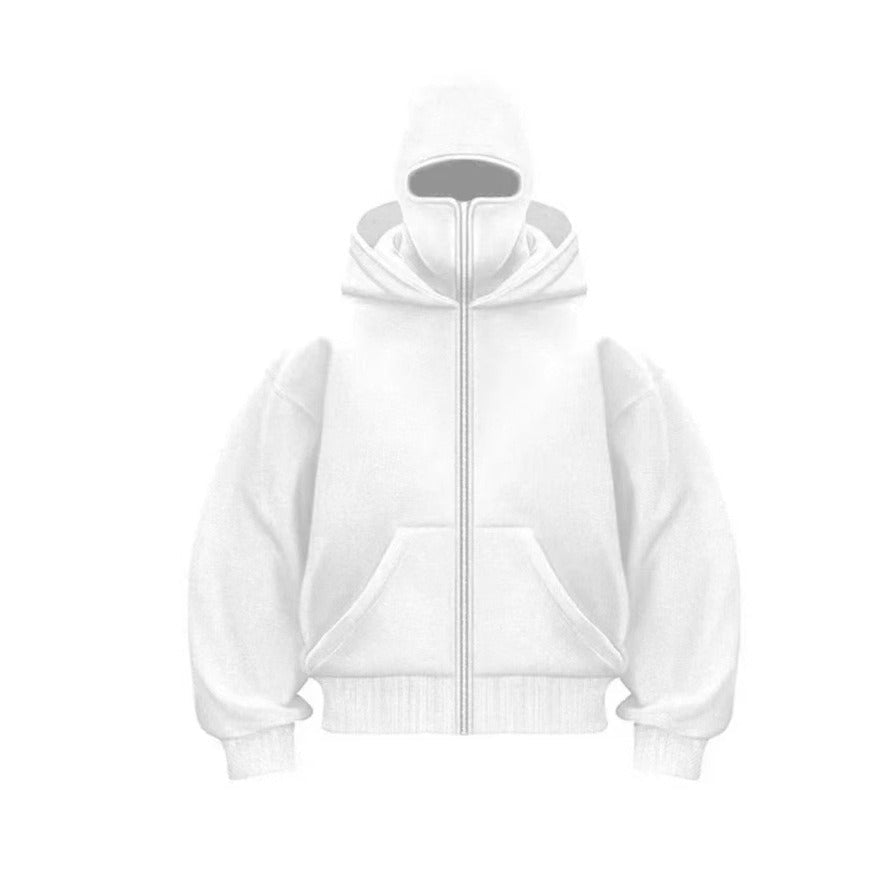 Men's Hooded Zip - Up Baseball Jacket - H3NRY’S WORLD