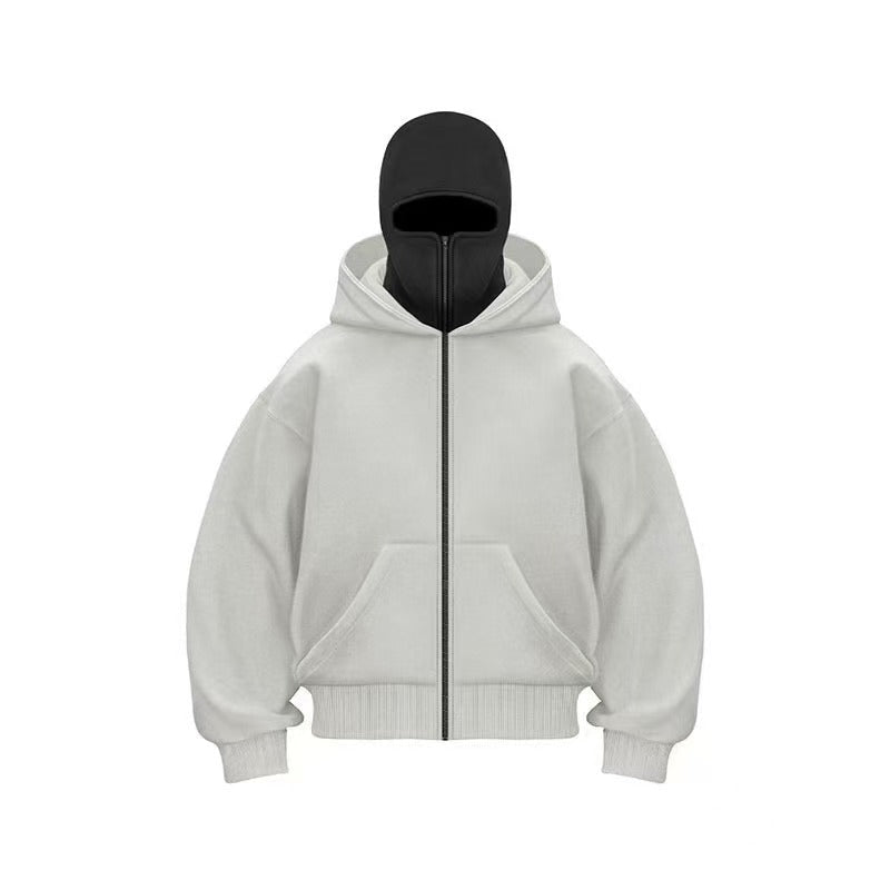 Men's Hooded Zip - Up Baseball Jacket - H3NRY’S WORLD