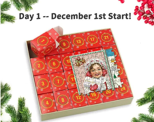 Merry Jigsaw Advent Calendar Puzzle - H3NRY’S WORLD