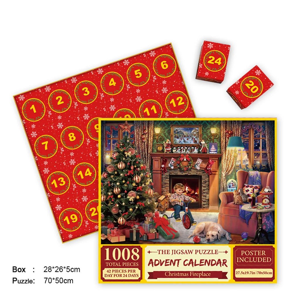 Merry Jigsaw Advent Calendar Puzzle - H3NRY’S WORLD