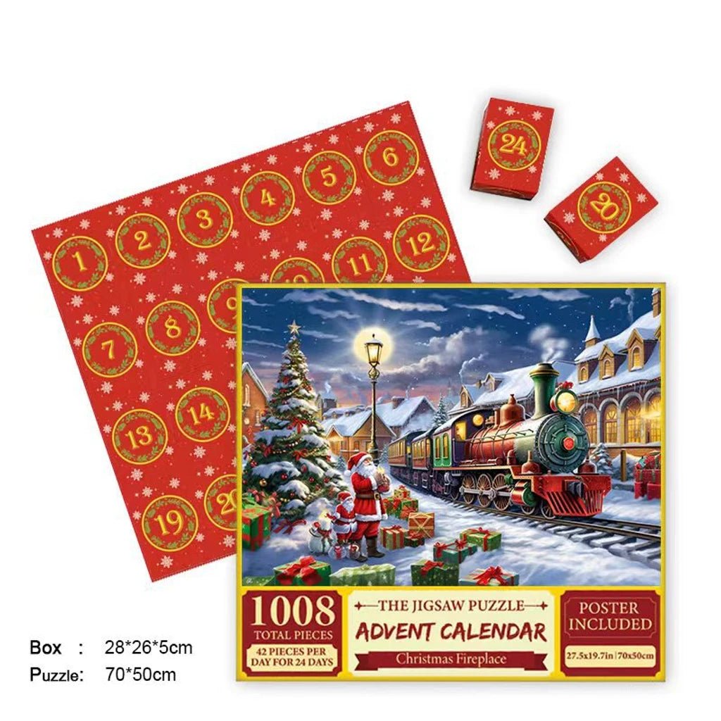 Merry Jigsaw Advent Calendar Puzzle - H3NRY’S WORLD