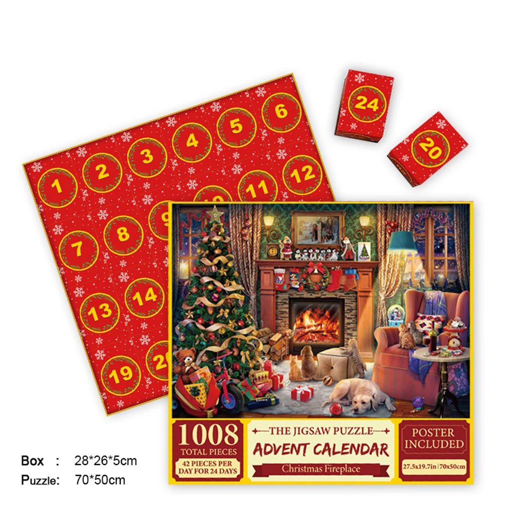 Merry Jigsaw Advent Calendar Puzzle - H3NRY’S WORLD