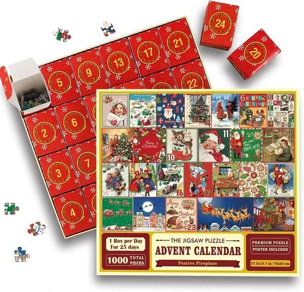 Merry Jigsaw Advent Calendar Puzzle - H3NRY’S WORLD