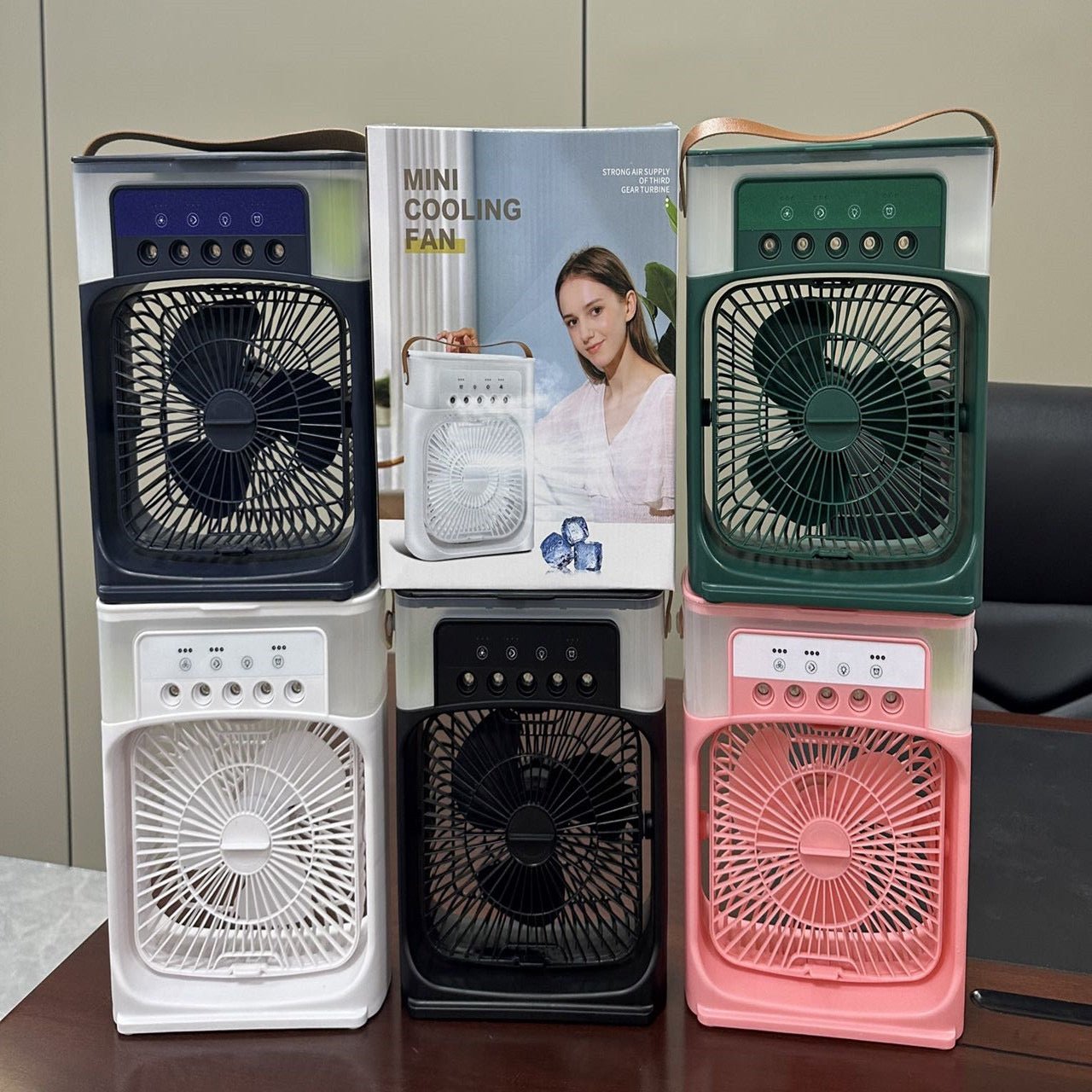 Portable 3 - in - 1 Air Cooler Fan – Mini AC for Room, Office & Car | Fast Cooling + Humidifier | Ships from USA 🇺🇸 | TikTok & Amazon Hot Seller! - H3NRY’S WORLD