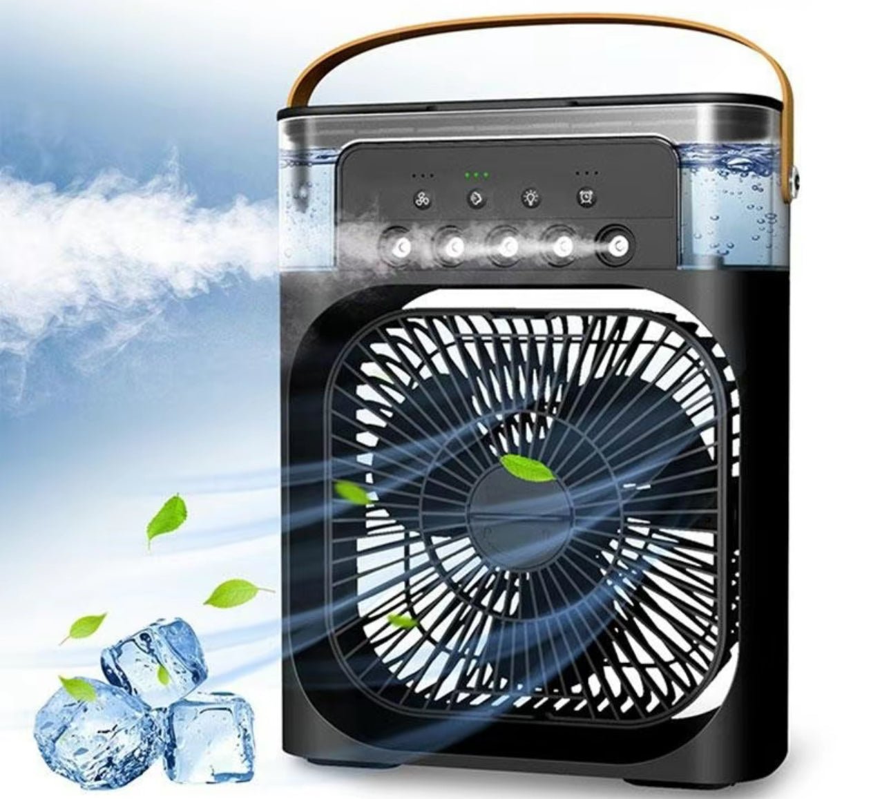 Portable 3 - in - 1 Air Cooler Fan – Mini AC for Room, Office & Car | Fast Cooling + Humidifier | Ships from USA 🇺🇸 | TikTok & Amazon Hot Seller! - H3NRY’S WORLD