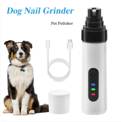 Rechargeable Electric Pet Nail Grinder - H3NRY’S WORLD