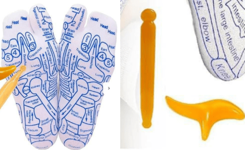 Reflexology Socks with Massage Tool (One Set) - H3NRY’S WORLD