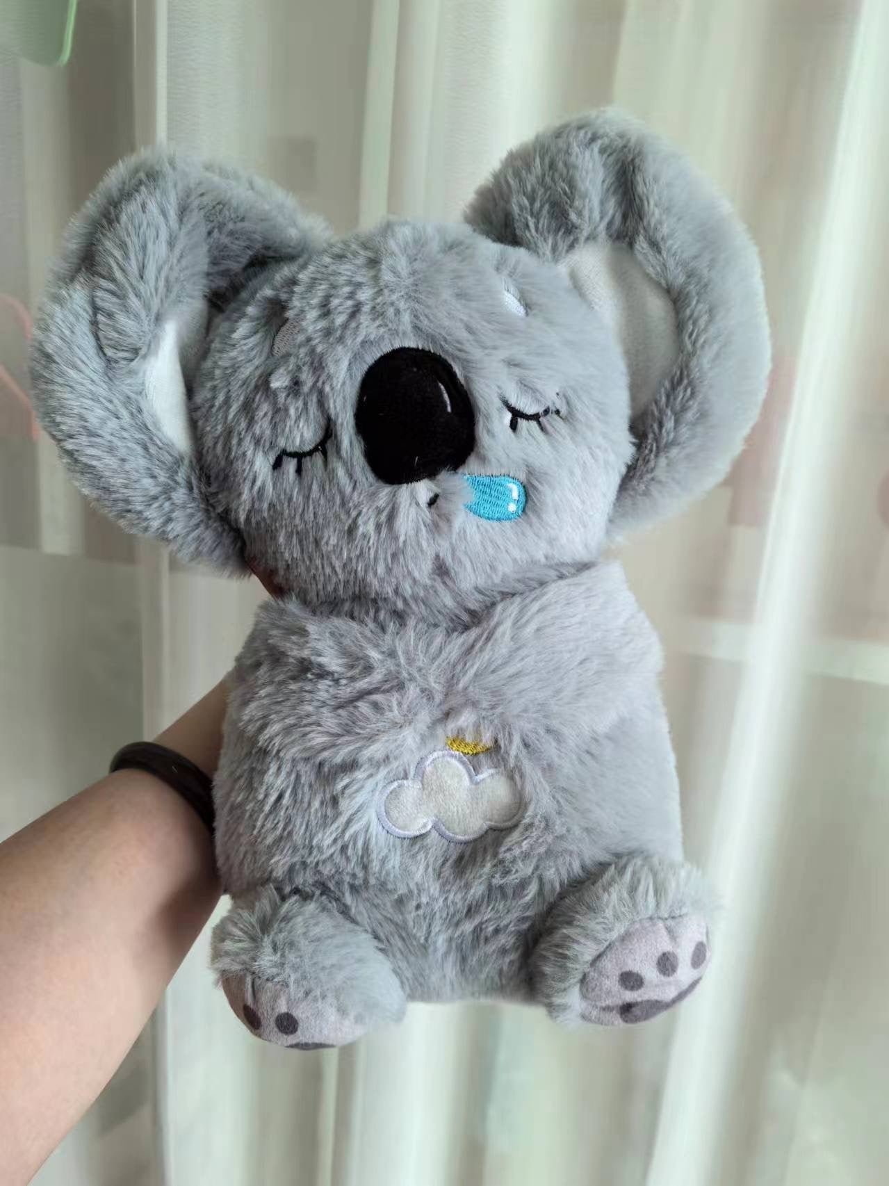 Sound Machine Soothe 'n Snuggle Otter Portable Plush Baby Toy with Sensory Details Music Lights & Rhythmic Breathing Motion - H3NRY’S WORLD