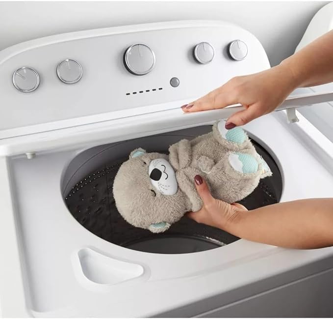 Sound Machine Soothe 'n Snuggle Otter Portable Plush Baby Toy with Sensory Details Music Lights & Rhythmic Breathing Motion - H3NRY’S WORLD