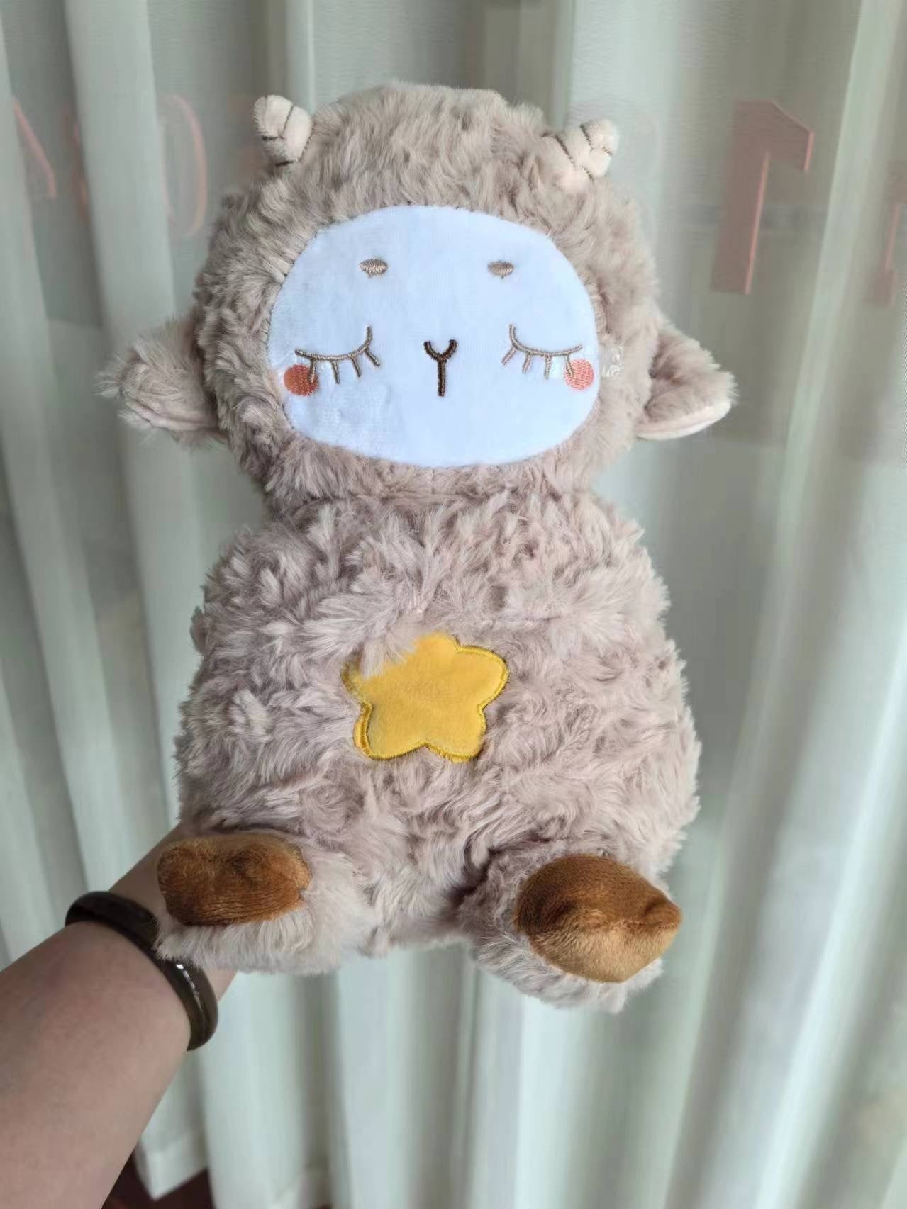 Sound Machine Soothe 'n Snuggle Otter Portable Plush Baby Toy with Sensory Details Music Lights & Rhythmic Breathing Motion - H3NRY’S WORLD