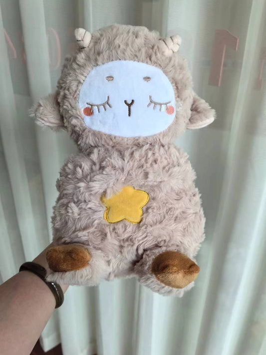 Sound Machine Soothe 'n Snuggle Otter Portable Plush Baby Toy with Sensory Details Music Lights & Rhythmic Breathing Motion - H3NRY’S WORLD