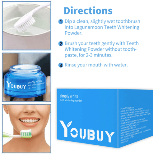 Teeth Whitening Brightening Powder - H3NRY’S WORLD