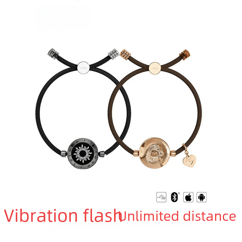Totwoo Smart Bracelet with Flash & Vibration for Couples - H3NRY’S WORLD
