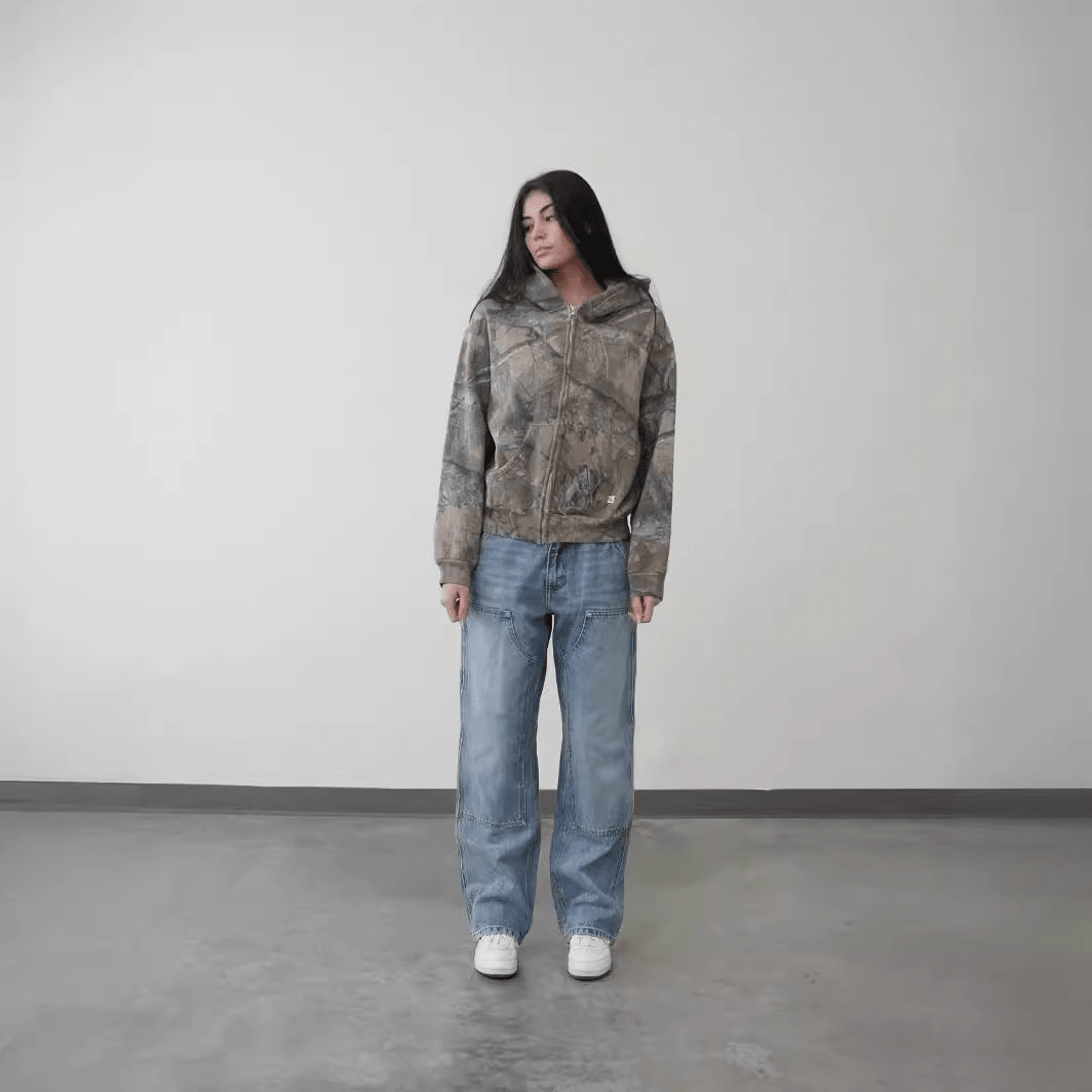 Urban Camo Retro Hoodie - H3NRY’S WORLD