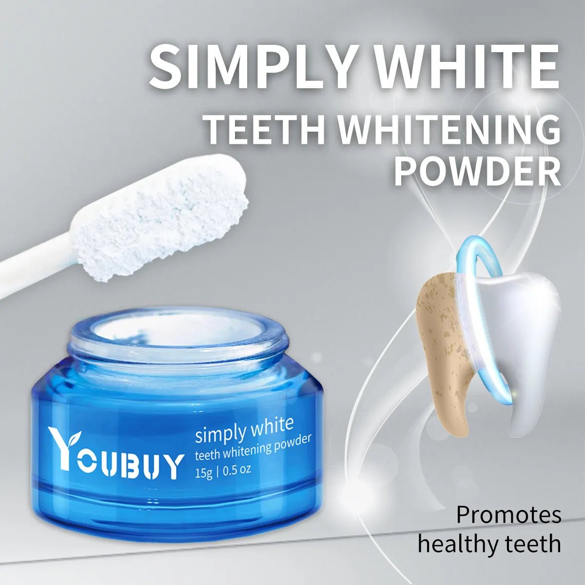 YOUBUY Teeth Whitening Brightening Powder - H3NRY’S WORLD
