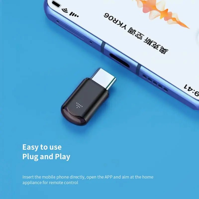ype - C Micro USB Smart IR Remote Control Phone APP Mini Adapter - H3NRY’S WORLD
